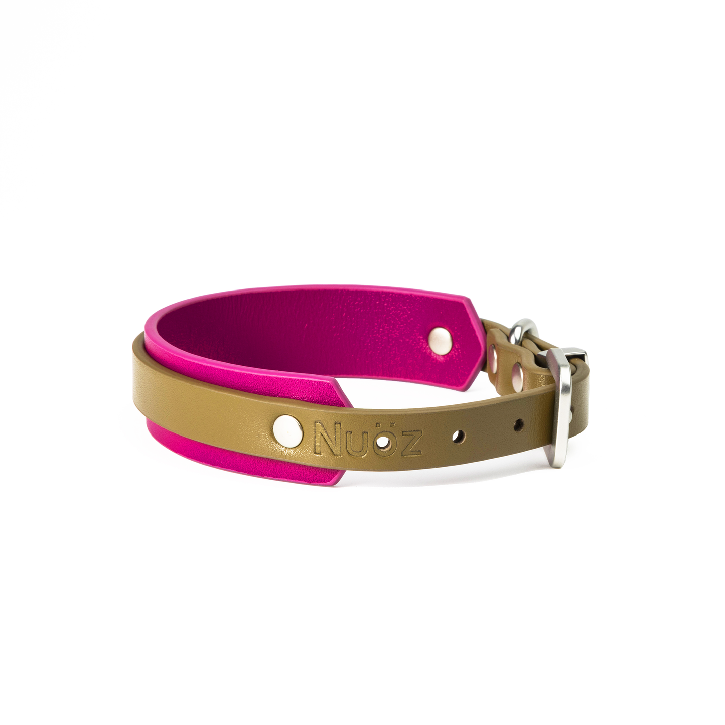 N series pet leather collar