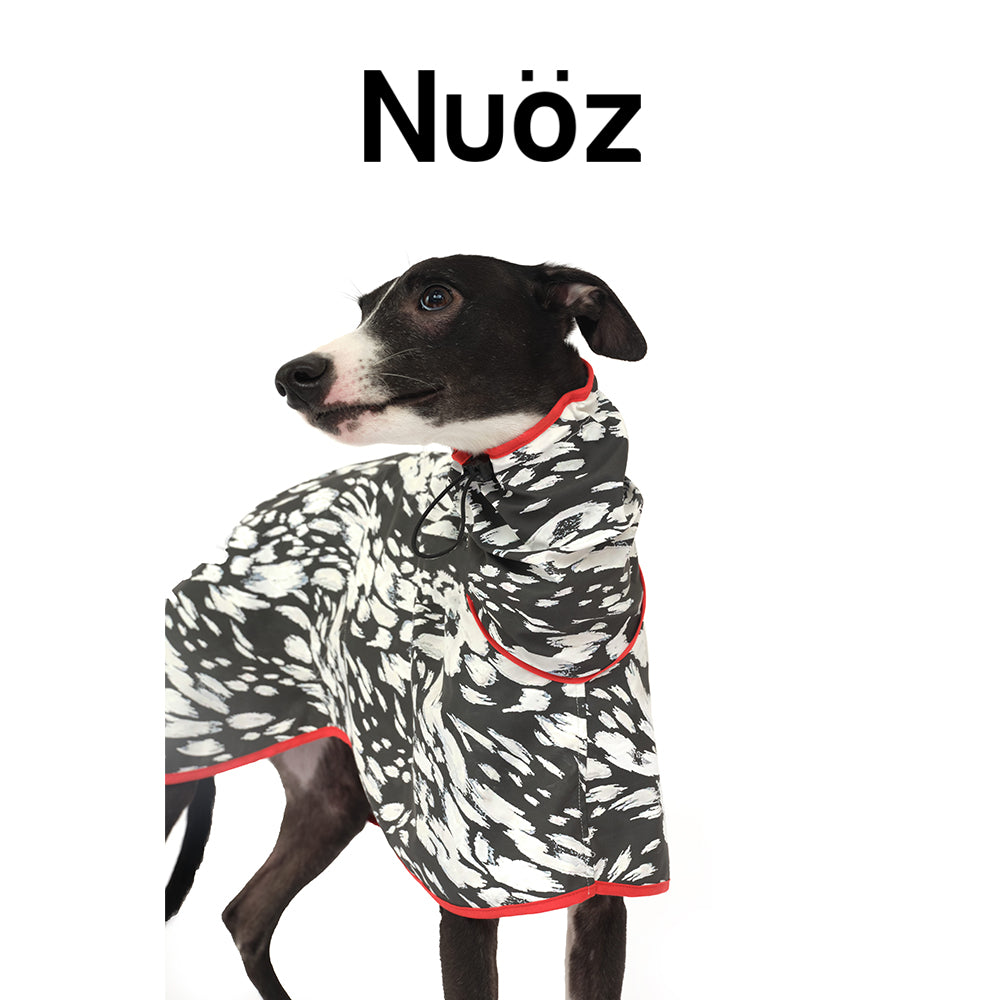 U series - Pet PU leather raincoat