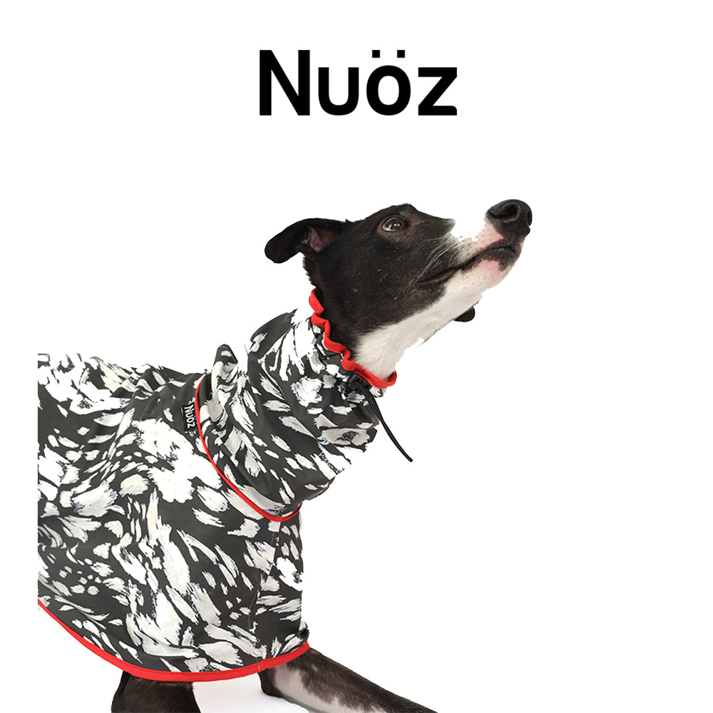 U series - Pet PU leather raincoat
