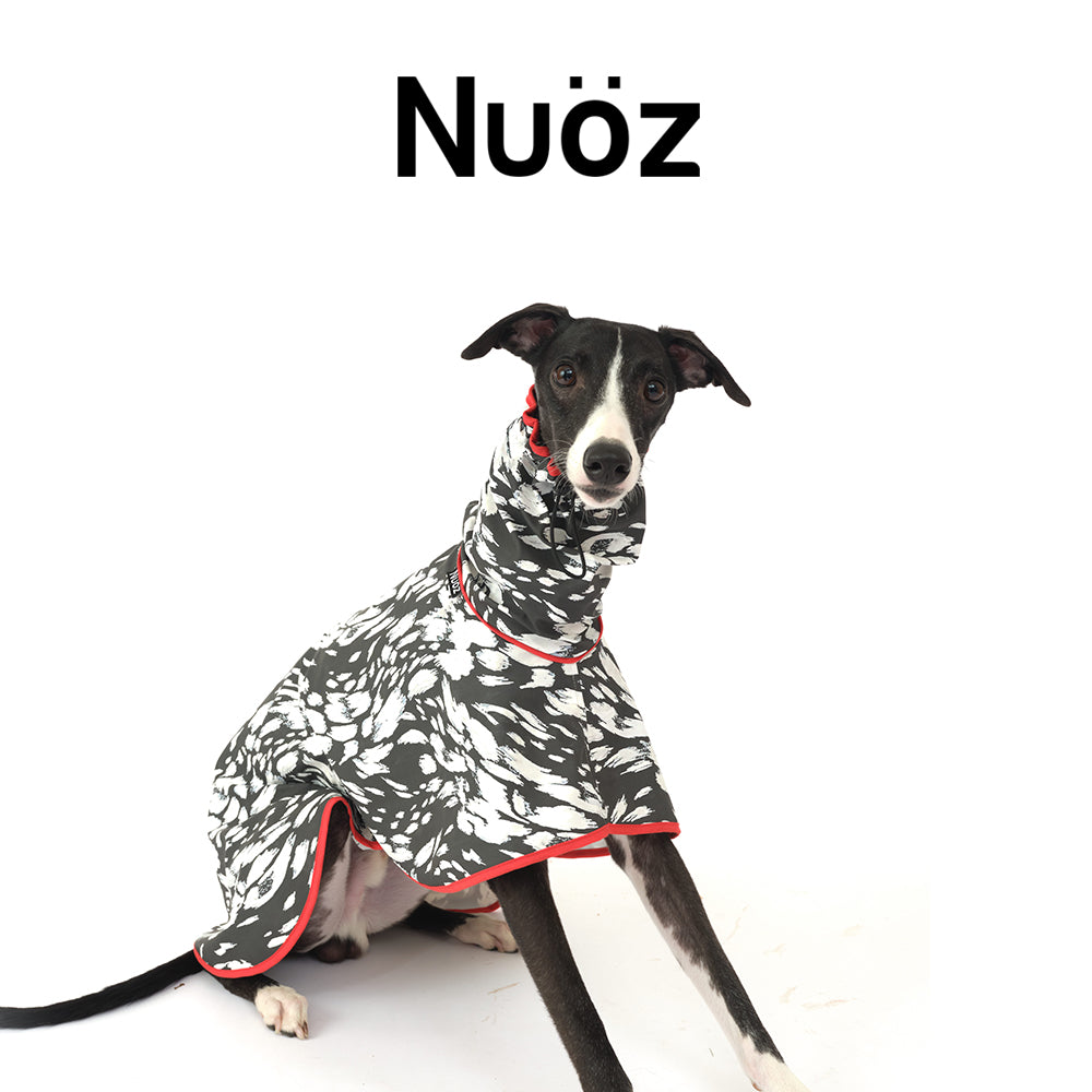 U series - Pet PU leather raincoat
