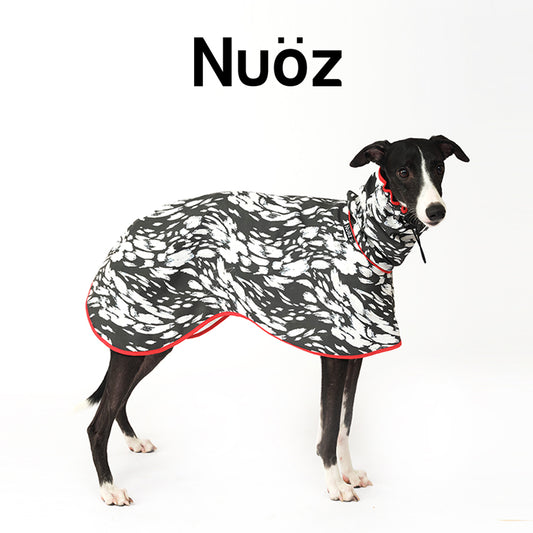 U series - Pet PU leather raincoat