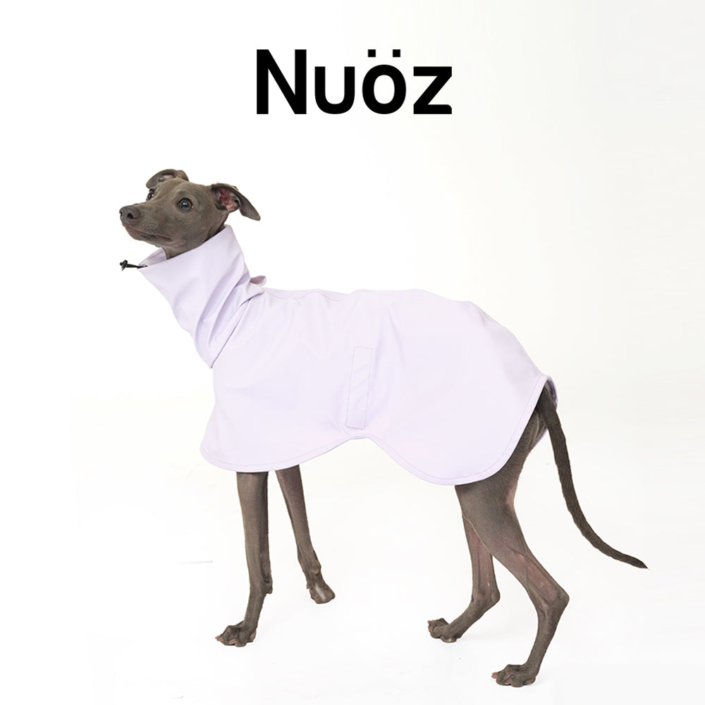 U series - Pet PU leather raincoat