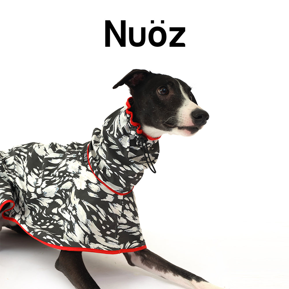 U series - Pet PU leather raincoat