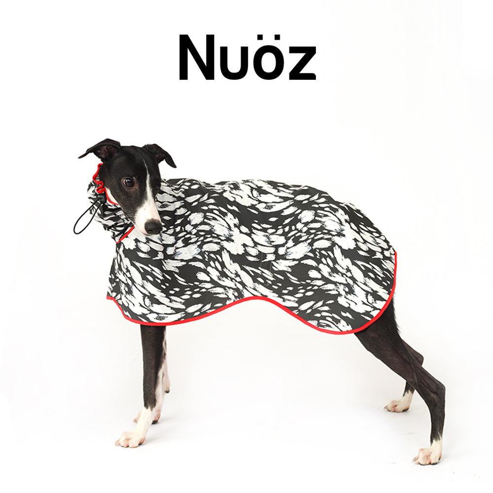 U series - Pet PU leather raincoat