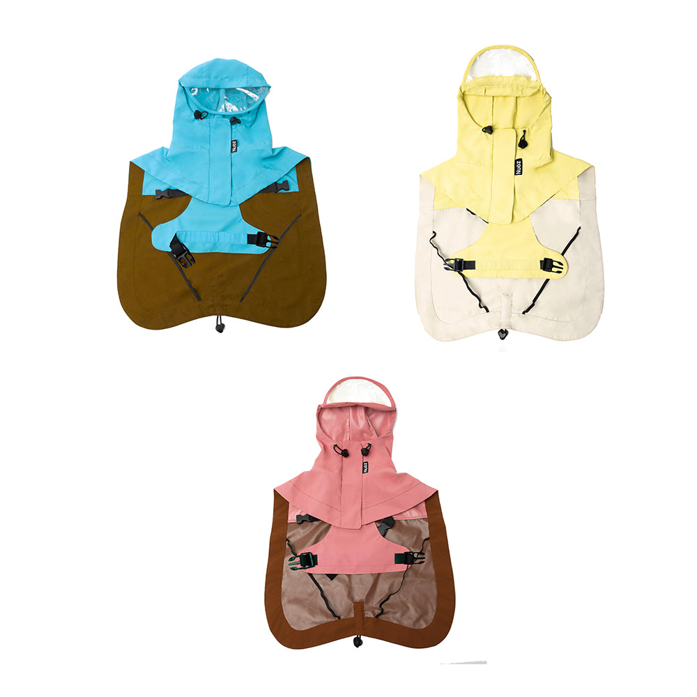 U series - Nuoz Pet Hooded Raincoat